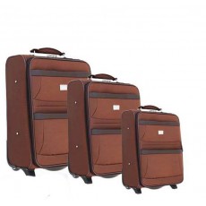  Set of 3 semi-rigid suitcases