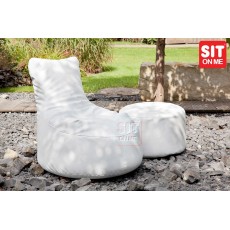 Salon de pouf pour jardin