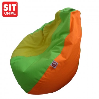 Pouf poire multicolor Pouf poire multicolor