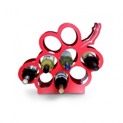 Porte bouteille Design grappe de raisin Porte bouteille Design grappe de raisin