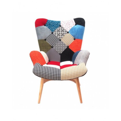 Fauteuil Kaleidos Crazy Pathcwork Fauteuil Kaleidos Crazy Pathcwork