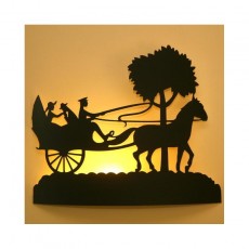 Applique mural La Calèche