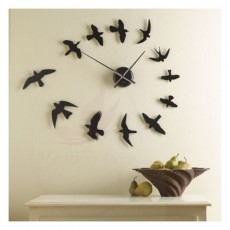 Horloge-murale-oiseaux