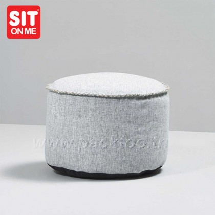 Pouf d'appoint /Pose pied scandinave - cylindrique- Fait main Pouf d'appoint /Pose pied scandinave - cylindrique- Fait main
