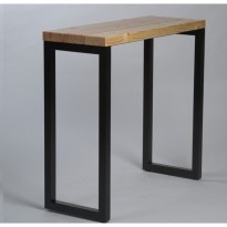 Table haute industrielle 120x60 cm
