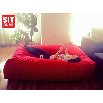 Pouf géant PPD rectangle Pouf géant PPD rectangle