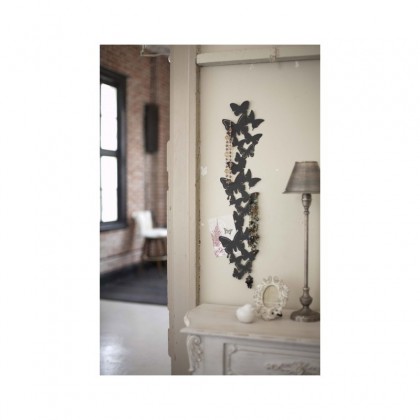 Patère Porte bijoux mural Papillons grand modèle Patère Porte bijoux mural Papillons grand modèle