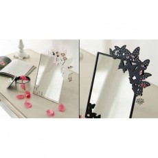 Porte bijoux miroir papillon