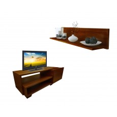 Pack Etagère murale Skadu + Meuble TV Casa