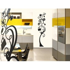 Coat rack Milano (flower design)