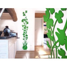 Coat rack Dublino (flower design)