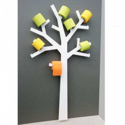 Réserve papier wc design arbre Réserve papier wc design arbre