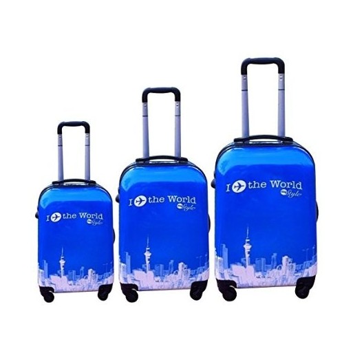 Set de 3 valises coque rigide ITTW Set de 3 valises coque rigide ITTW
