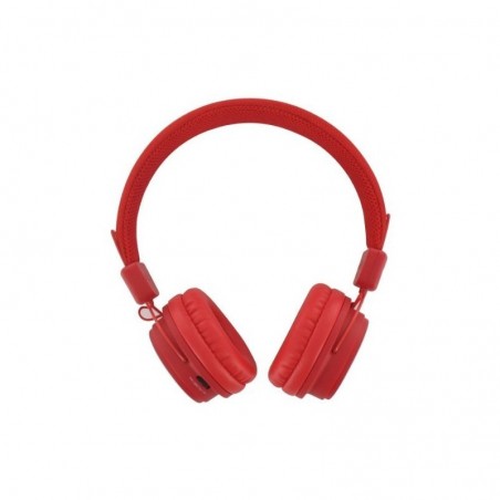 BEEWI Bluetooth + filaire casque rouge