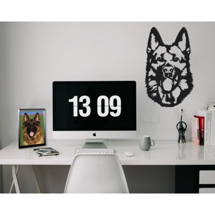 Metal wall art Dog head Metal wall art Dog head