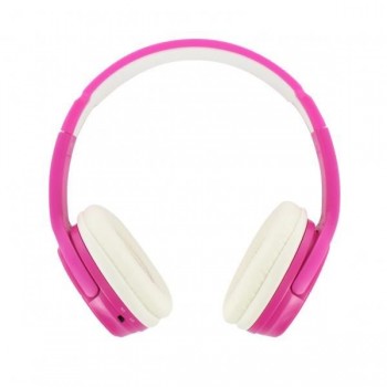 BEEWI Bluetooth + filaire casque rose 