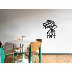 Metal wall art Parrot
