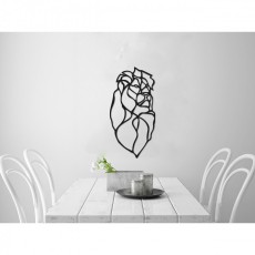 Metal wall art Lion head 3