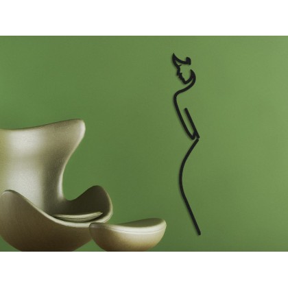 Metal wall art Silhouette Woman Metal wall art Silhouette Woman