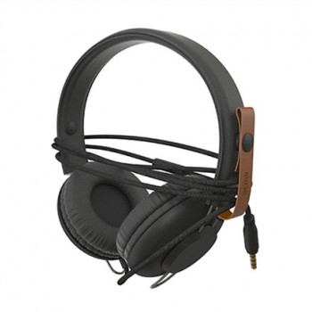 CASQUE ACME HA08B SATURUN Light headphones + cable +mic noir 