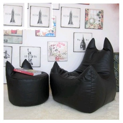 Pack pouf d'apoint éléphant + pouf fauteuil éléphant Pack pouf d'apoint éléphant + pouf fauteuil éléphant