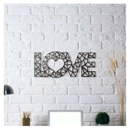 Metal wall art Love Metal wall art Love