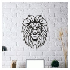 Metal wall art Lion head