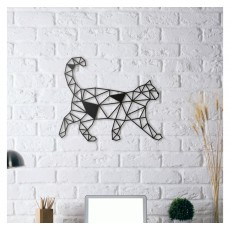 Metal wall art Cat