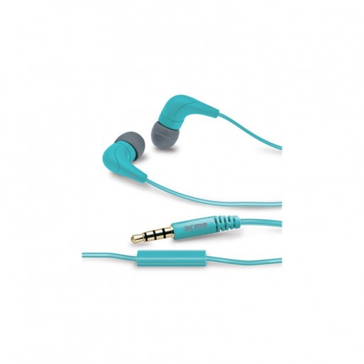 Ecouteurs Groovy intra-auriculaires avec micro ACME HE15B Bleu Ecouteurs Groovy intra-auriculaires avec micro ACME HE15B Bleu