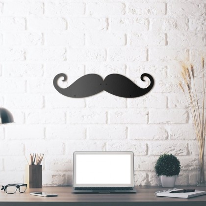 Metal wall art Mustache Metal wall art Mustache
