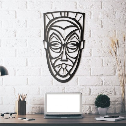 Metal wall art Mask of captivity Metal wall art Mask of captivity