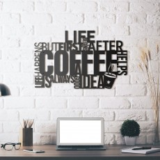 Metal wall art Coffee