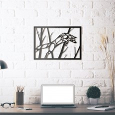 Metal wall art Fox