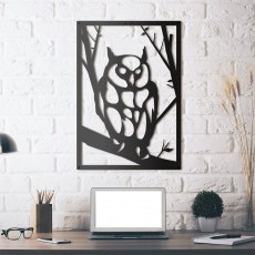 Metal wall art Owl