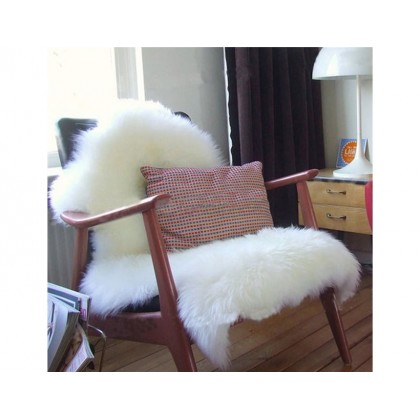 Super fausse fourrure de peau de mouton-chaise - Tapis Super fausse fourrure de peau de mouton-chaise - Tapis