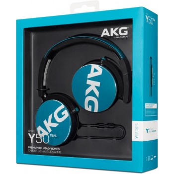 Casque Audio bluetooth AKG Y50 turquoise