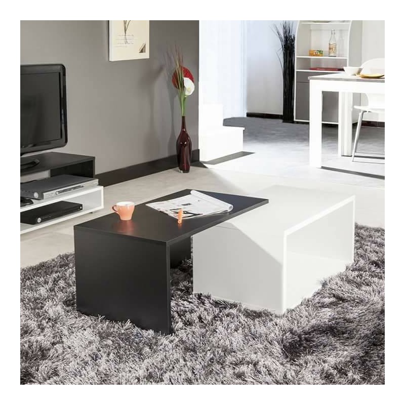 Meuble TV Et Table Basse En Chêne Gris – Faites Une Offre ! (Occasion)
