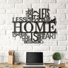 Metal wall art Home