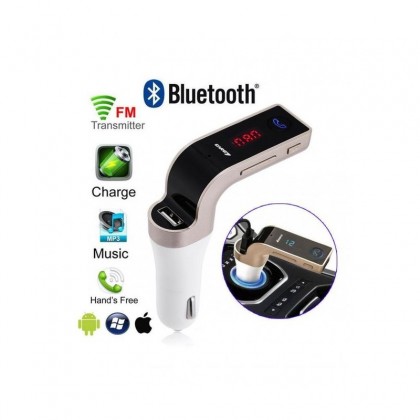 Kit G7 Chargeur Bluetooth Emetteur Transmetteur FM Pour Voiture Kit G7 Chargeur Bluetooth Emetteur Transmetteur FM Pour Voiture