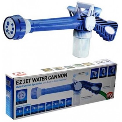 Multi Fonction EZ Jet Water Cannon 8 en 1 Turbo Spray Eau Pistolet Savon intégré Multi Fonction EZ Jet Water Cannon 8 en 1 Turbo Spray Eau Pistolet Savon intégré