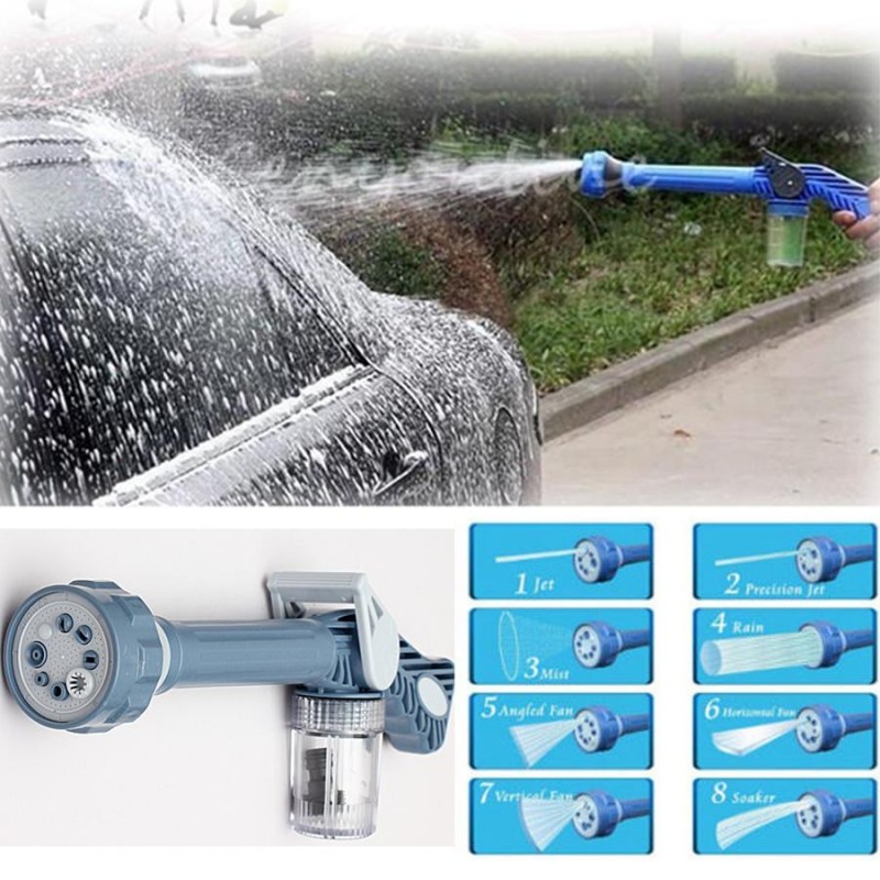 Multi Fonction Ez Jet Water Cannon 8 En 1 Turbo Spray Eau