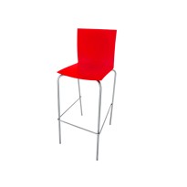 Chromed Fly stool
