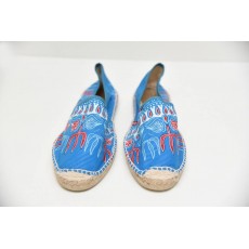 Espadrille ethnique en pagne wax