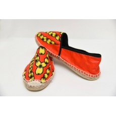 Espadrille ethnique en pagne wax