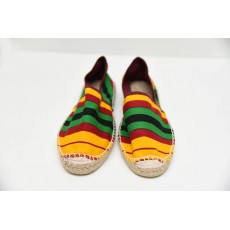 Espadrille ethnique en pagne wax