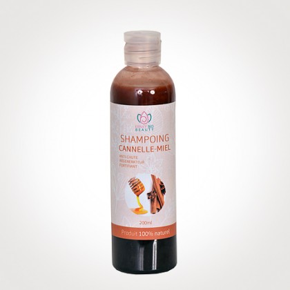 Shampoing au cannelle-miel bio Shampoing au cannelle-miel bio