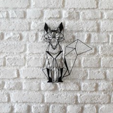 Metal wall art Fox