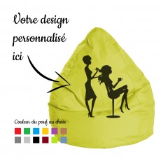 Fabrication de votre pouf poire personnalisé