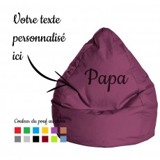 Fabrication de votre pouf poire personnalisé